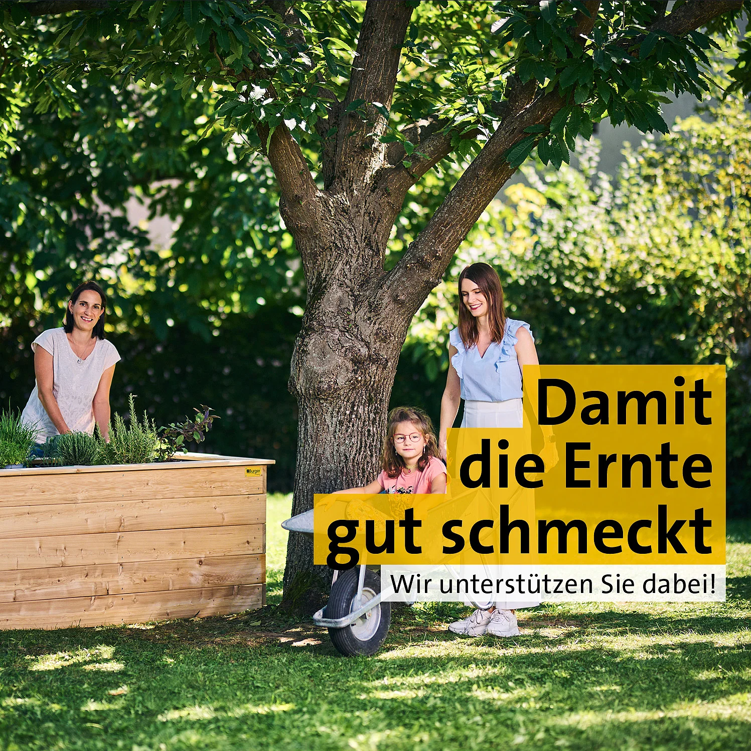Damit die Ernte gut schmeckt