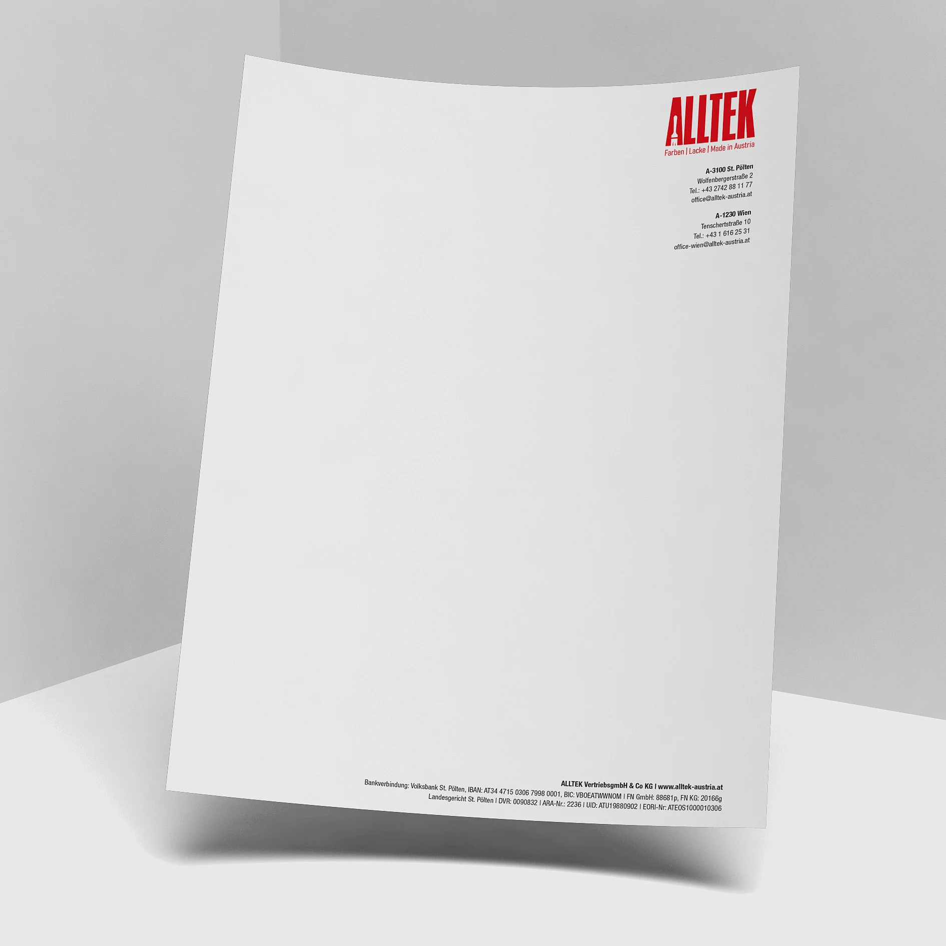 Alltek Briefpapier