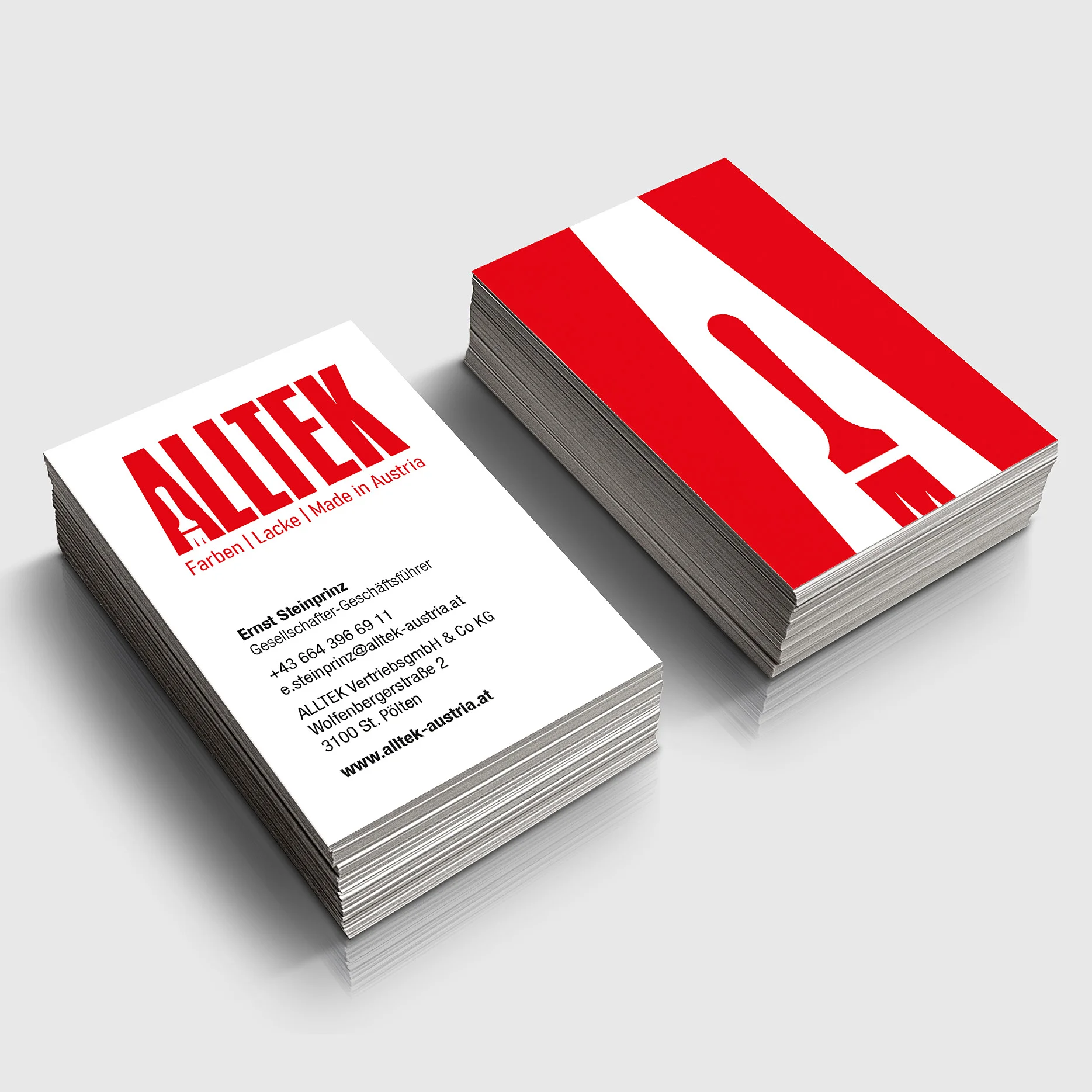 Alltek Visitenkarten