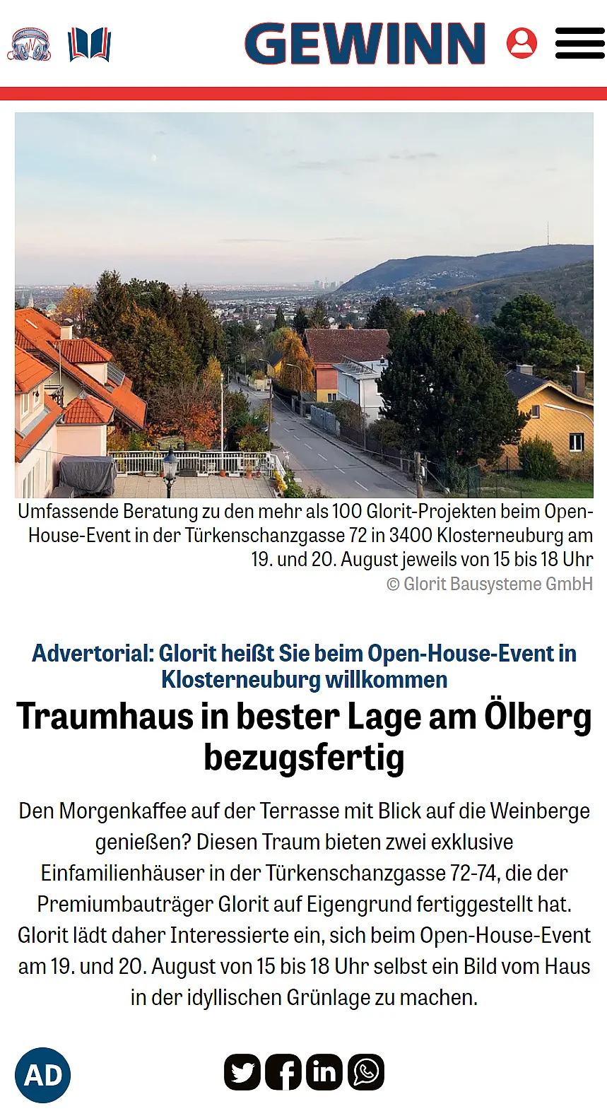 Gewinn Screenshot
