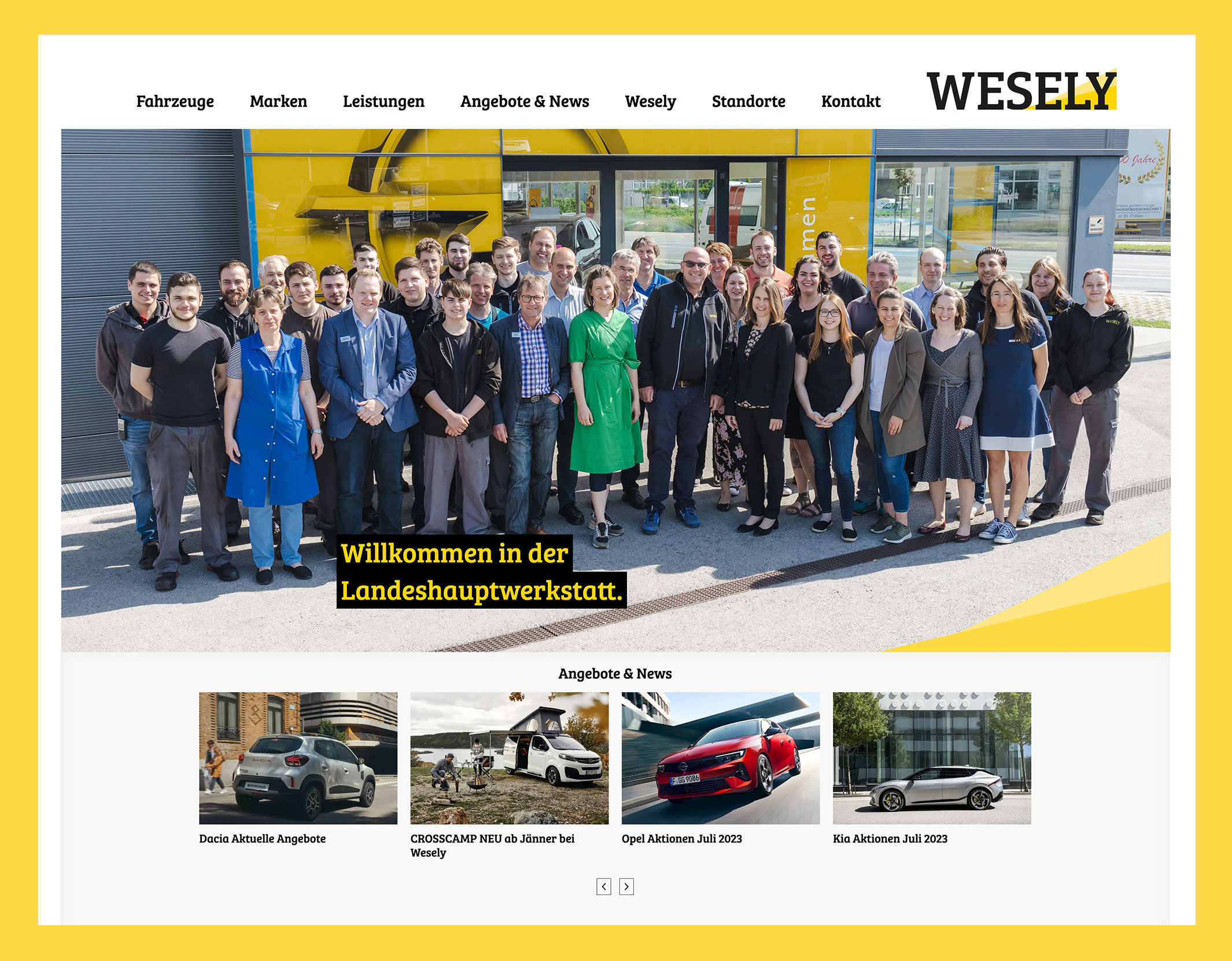 Wesely Homepage