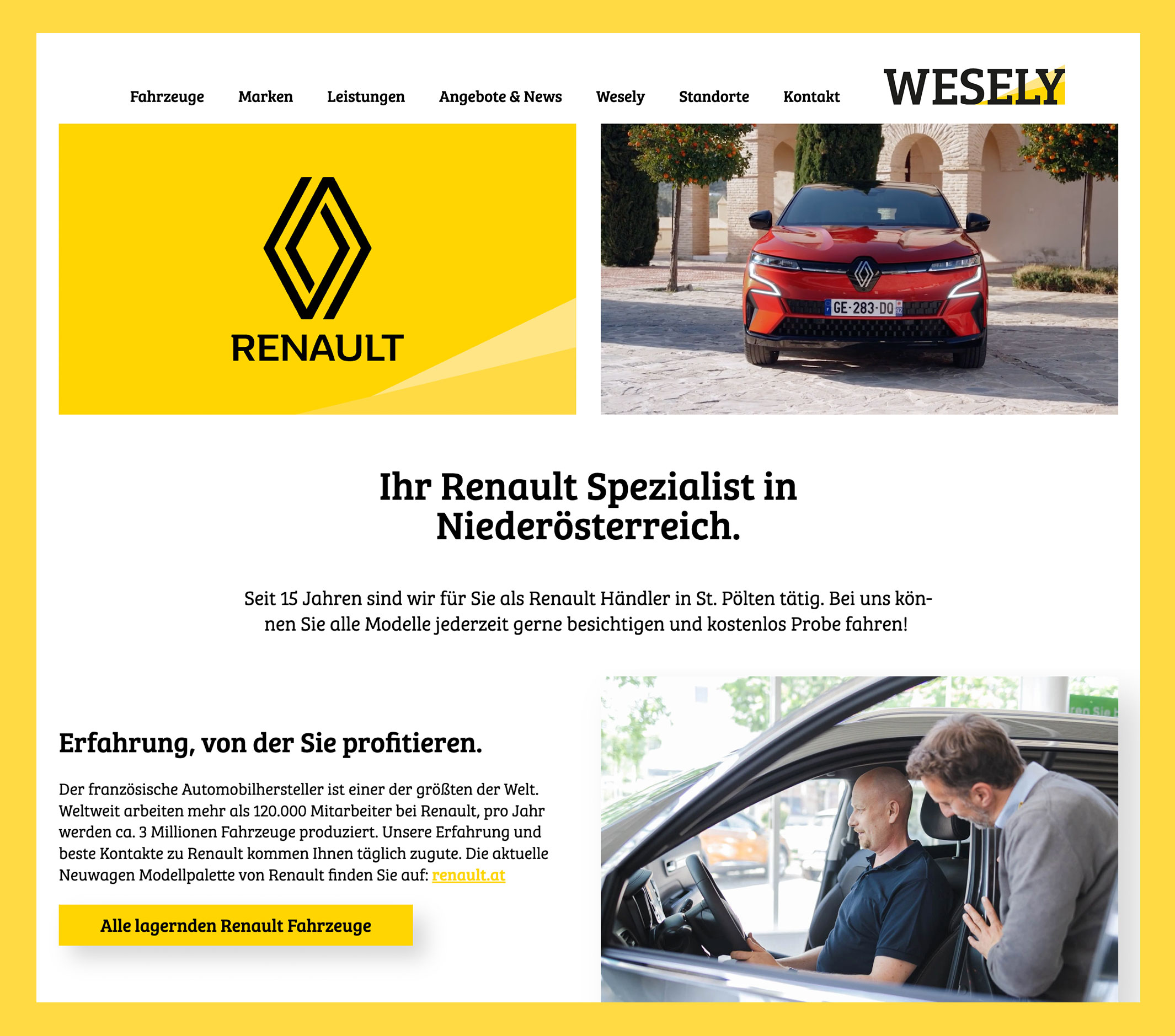 Wesely Homepage